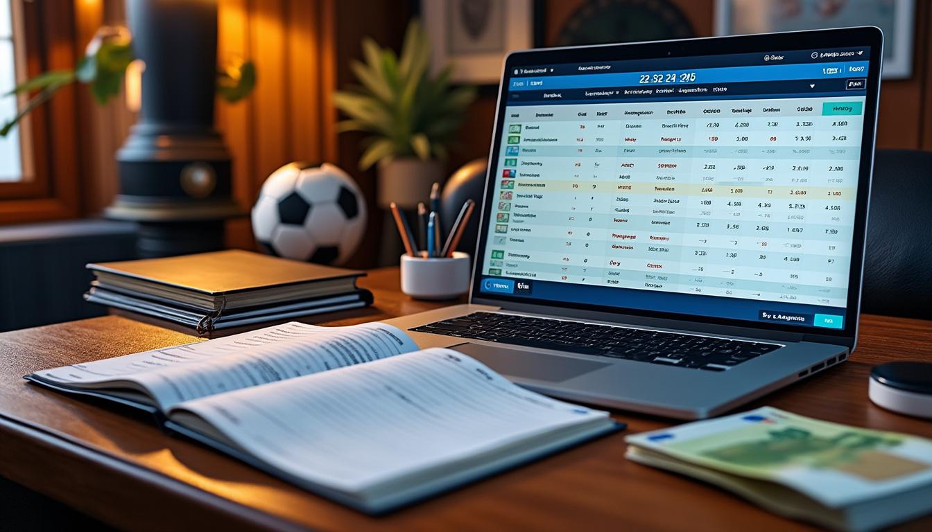 découvrez un plan de mise sécurisé pour optimiser une bankroll de 100 euros sur les matchs des 22, 23 et 24 octobre 2025. suivez nos conseils pour parier sereinement et augmenter vos chances de succès.