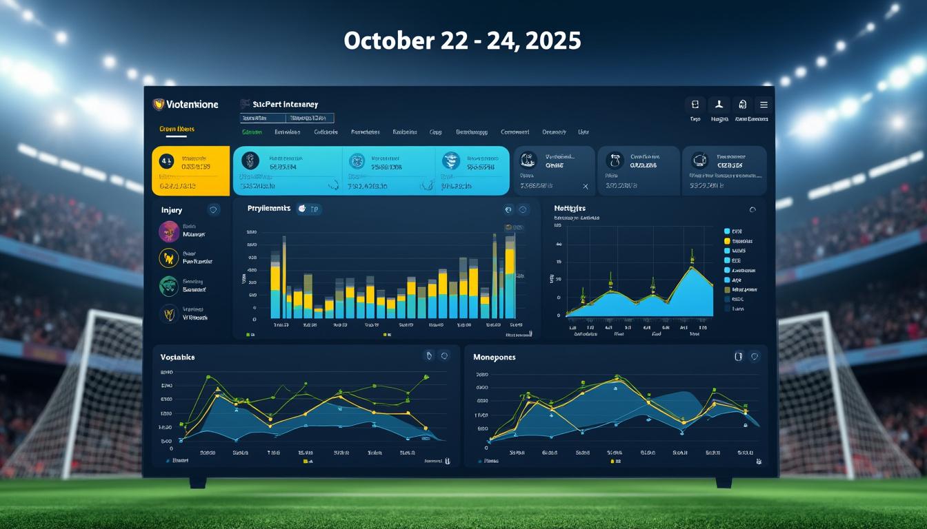 découvrez comment dénicher la value sur les matchs du 22 au 24 octobre 2025 en utilisant les statistiques xg, l'analyse des blessures et la forme récente des équipes pour affiner vos pronostics.